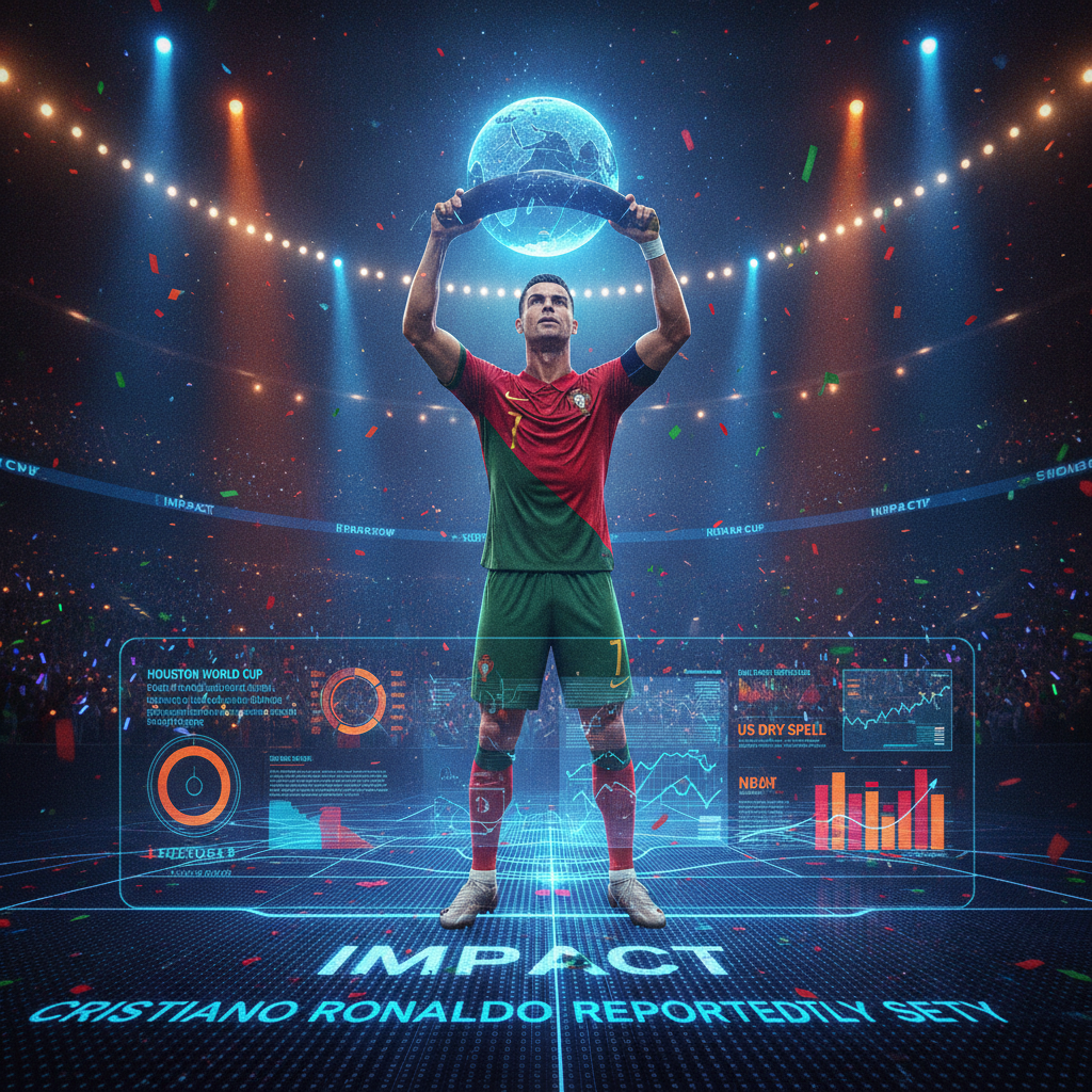 Cristiano Ronaldo Reportedly Set to End US Dry Spell in Houston World Cup Appearance