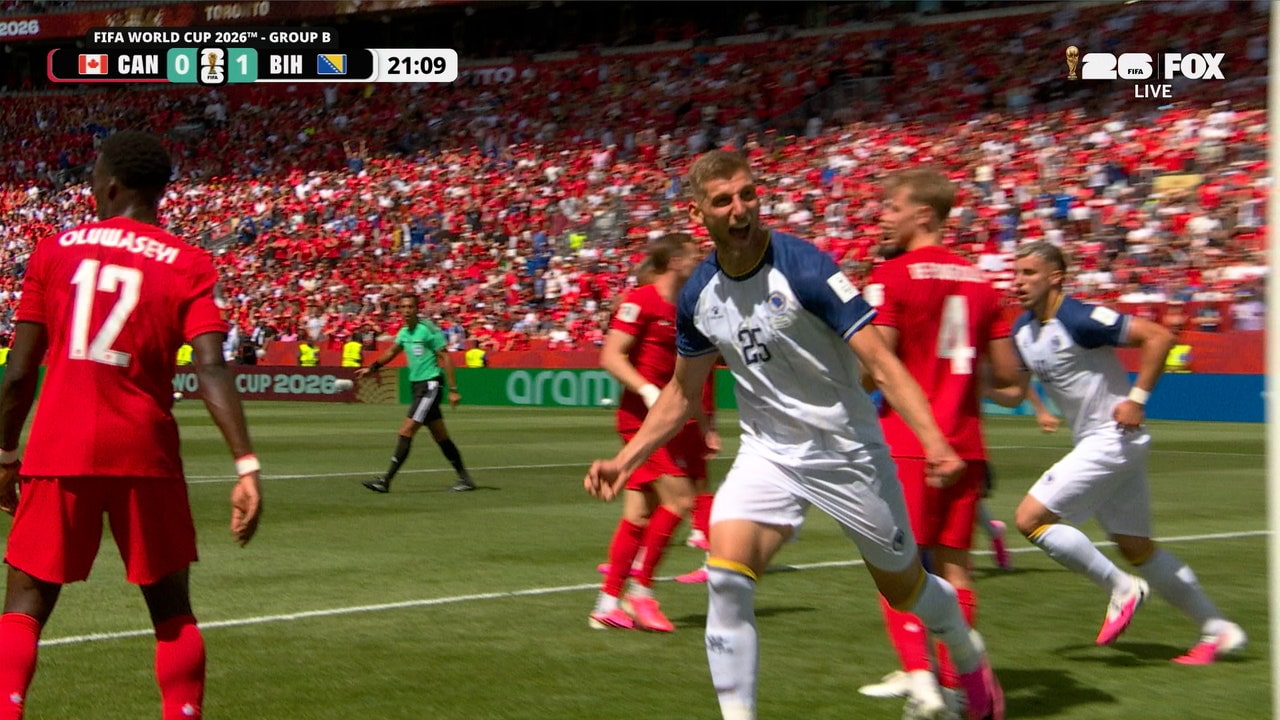 Jovo Lukić Puts Bosnia & Herzegovina Ahead of Canada With Header Off Corner at 2026 World Cup