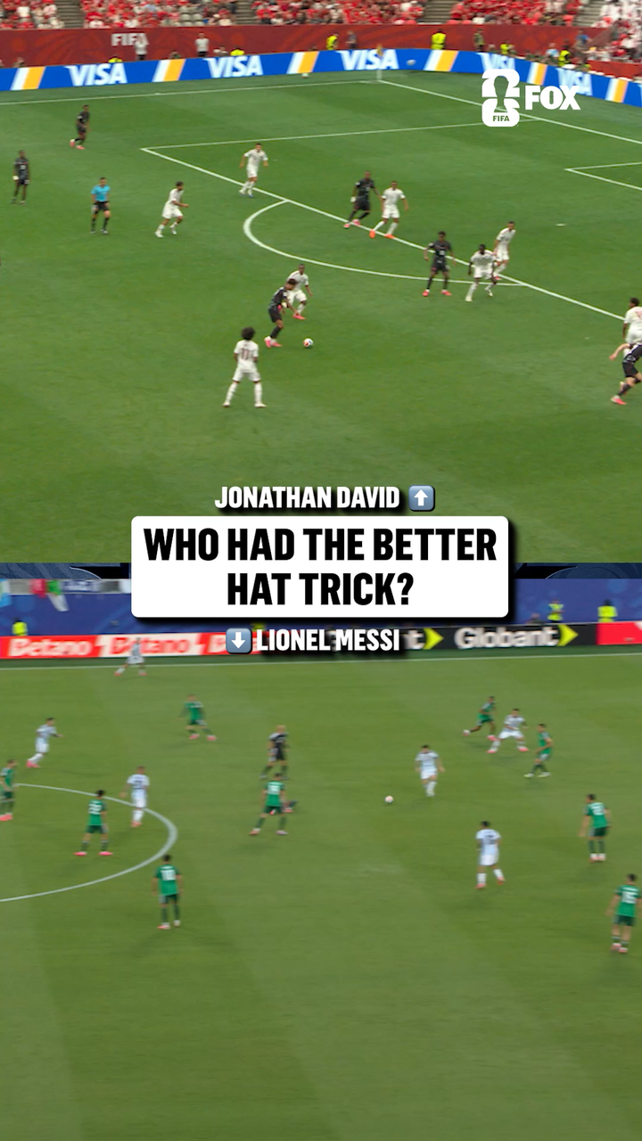Messi and David Show Clinical Finishes in Argentina-Canada Highlight Clip