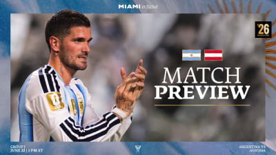Messi and De Paul Set to Face Austria in Argentina's Second FIFA World Cup 2026 Group Stage Match