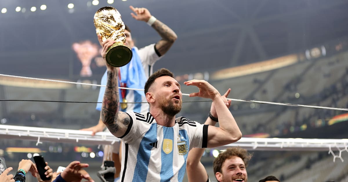 Messi Social Post Highlights First Game, Seven Records, Argentina at 11% to Repeat