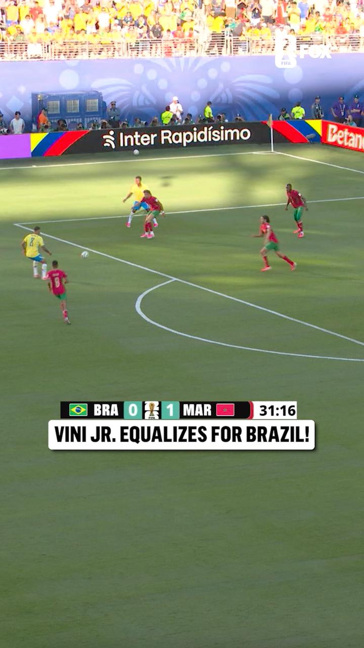 Vinícius Júnior Reportedly Scores Brazil's First Goal at the 2026 World Cup