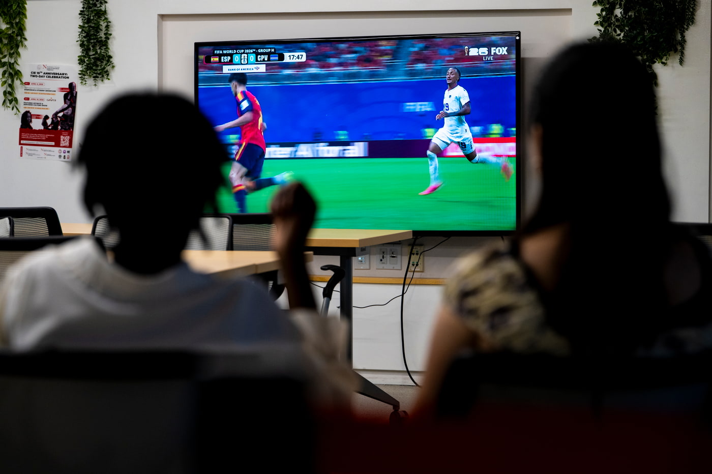 World Cup Watch Party Brings Northeastern Students Together