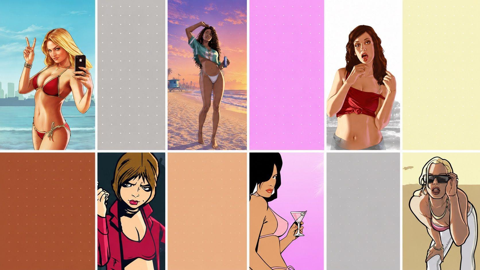 Every Grand Theft Auto Cover Girl Ranked Worst to Best