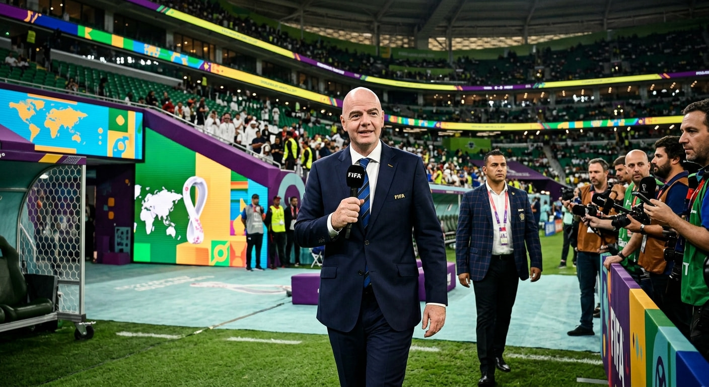 Where Has FIFA President Infantino Been on His World Cup Tour?
