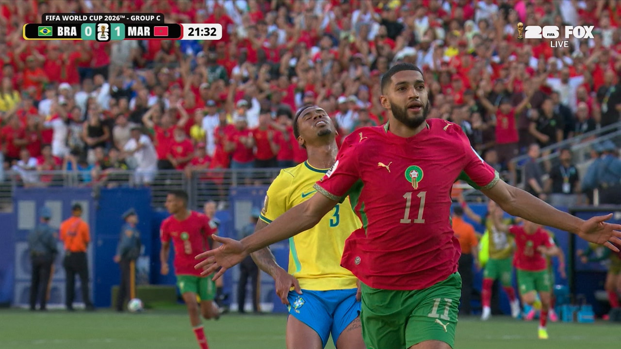 Ismael Saibari Chips Over Keeper to Put Morocco Ahead of Brazil at 2026 World Cup