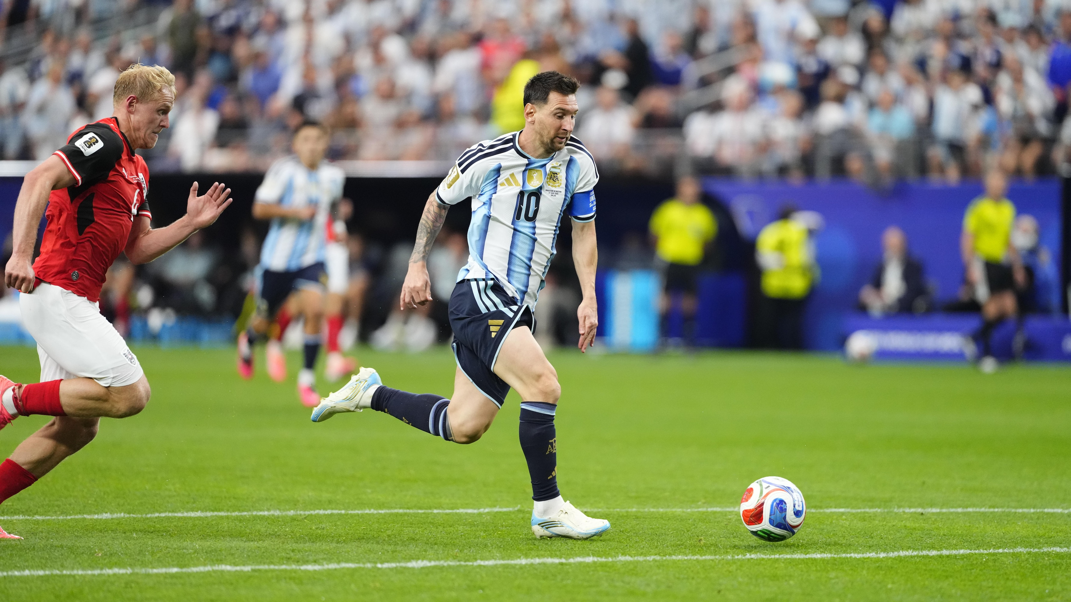 Messi Scores Twice as Argentina Beats Austria 2-0, Takes World Cup Scoring Record and Round of 32 Spot