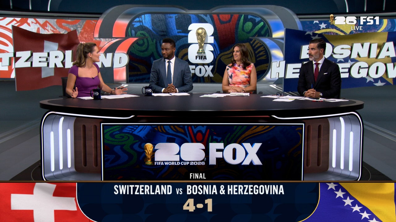 Switzerland Beats Bosnia and Herzegovina 4-1 at 2026 FIFA World Cup