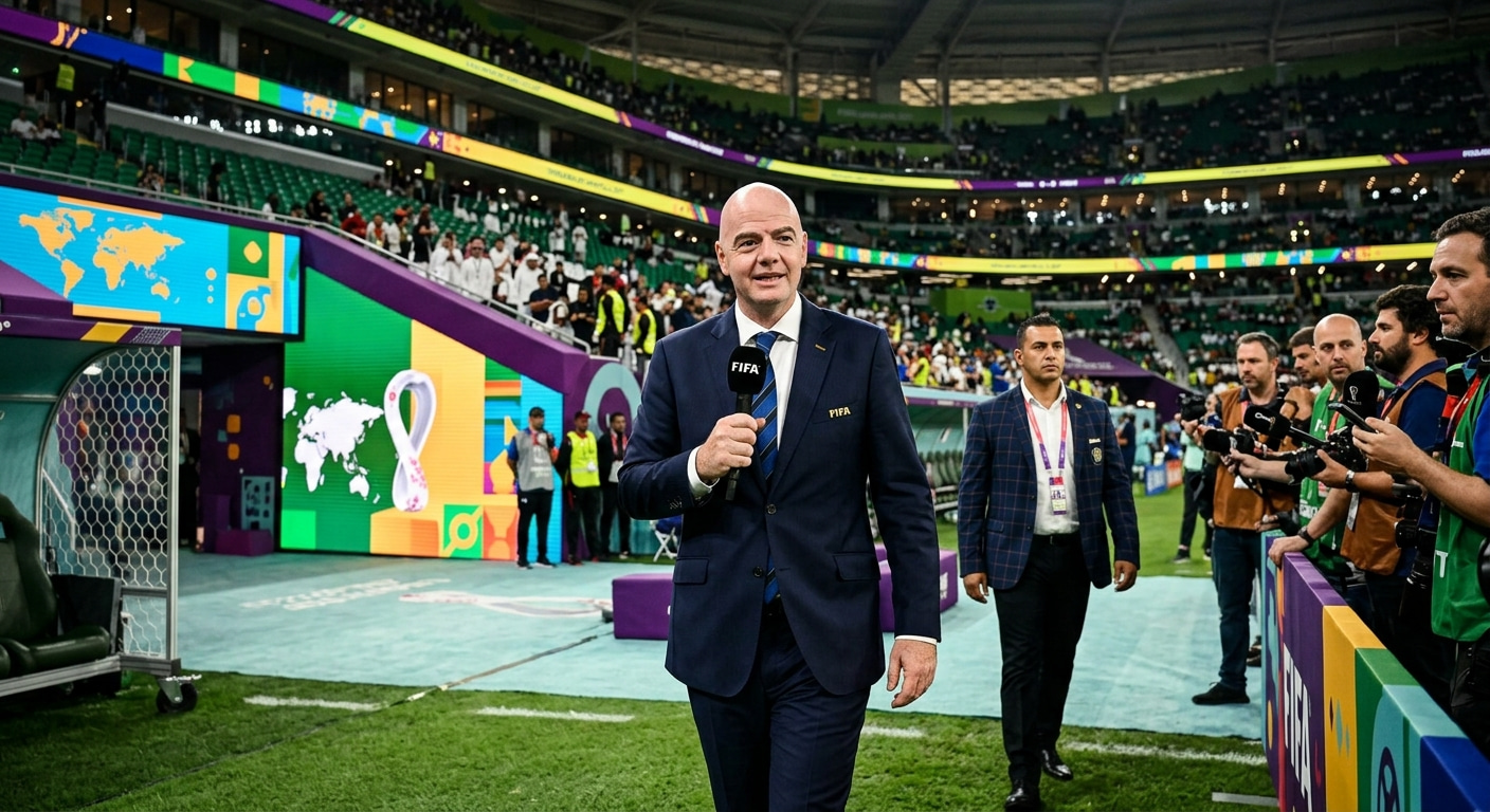 Where Has FIFA President Infantino Been on His World Cup Tour?
