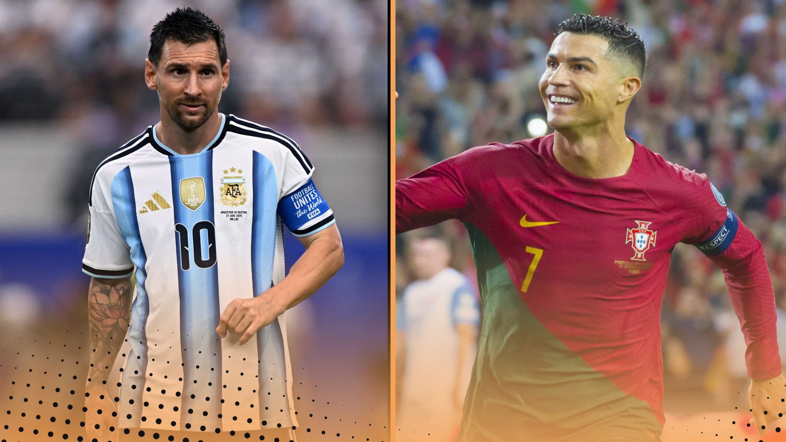 Messi vs Ronaldo: Goals, Assists and Stats Compared at Age 38