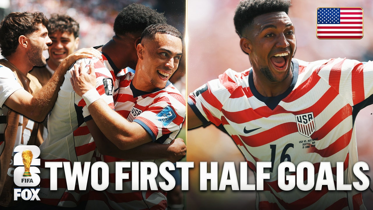 United States Scores Two Goals in First Half vs Australia at 2026 World Cup