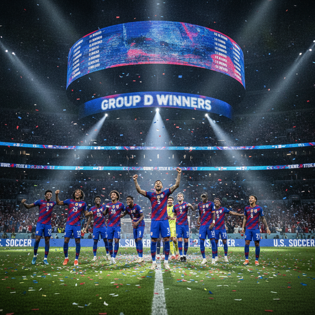 USMNT Players React After Winning Group D at the World Cup