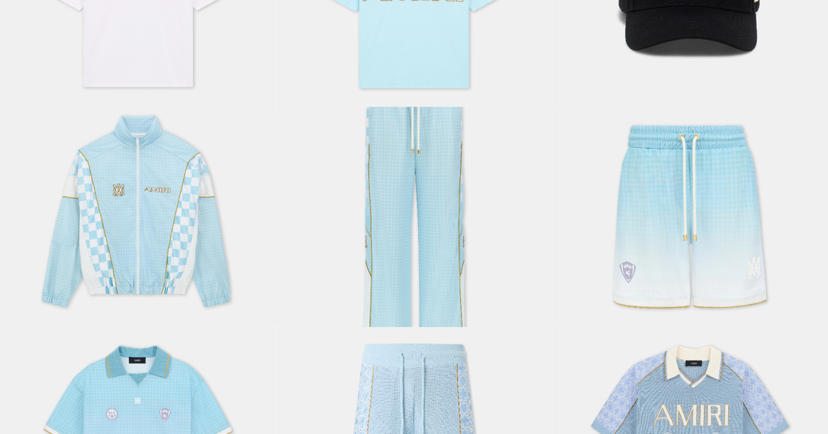 AMIRI Tournament Collection Marks World Cup Return to Los Angeles