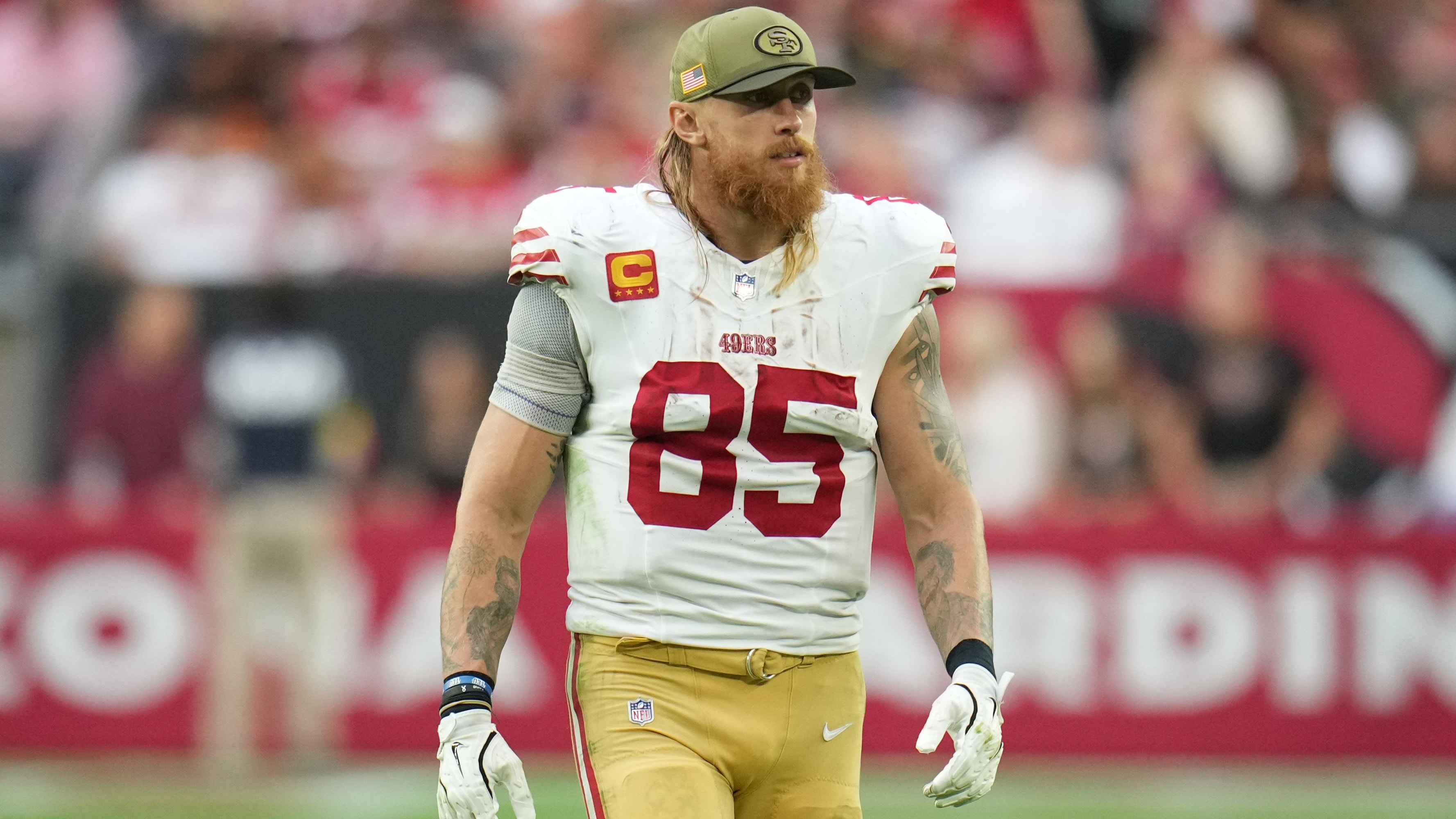 George Kittle Calls for Grass NFL Fields While Watching USA World Cup Opener at SoFi Stadium