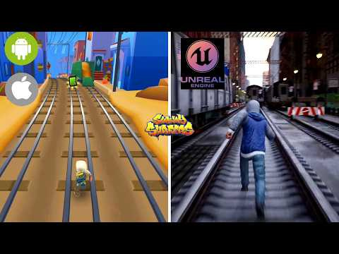 Subway Surfers Mobile vs Unreal Engine 2026 Comparison Surfaces Online